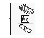 19184645 - Body: Reading Lmp Assembly for Pontiac: Vibe Image image