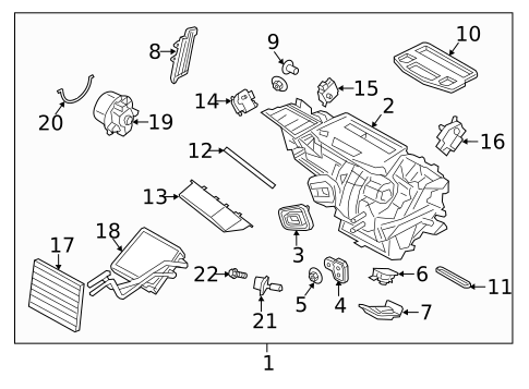 Heater Components for 2016 Ford Fiesta #0