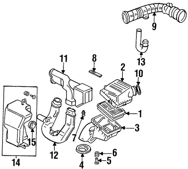 17243P30000 - : Engine Air Intake Hose for Honda Image