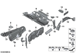 51485B425C1 - Vehicle Trim: Sound Insulating Tunnel Front for BMW Image