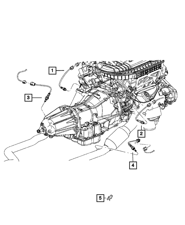 6036737AA - Electrical: Attaching Clip for Mopar Image