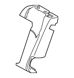 716520E100 - Body: Seat Back Pad for Lexus: RX350, RX450h Image