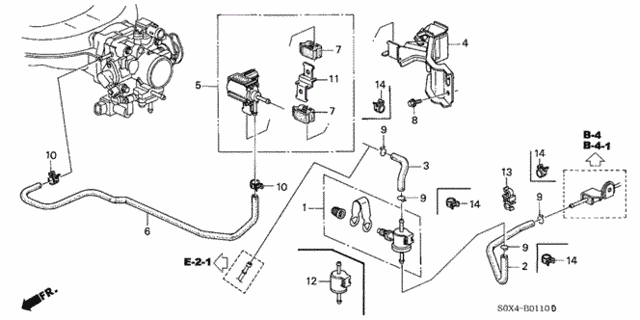 Purge Control Solenoid Valve for 2000 Honda Odyssey #0