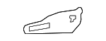 6764550050 - Body: Armrest Retainer for Lexus Image