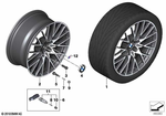 36108093987 - : Disc Wheel Light Alloy Jet B 36907113 for BMW Image