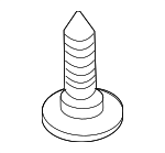 986166 - : 1994-2020 Volvo Bumper Cover Screw for Volvo: 850, C70, S70, V70, XC90 Image