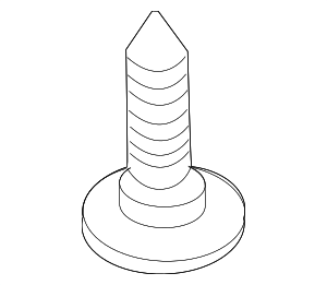 986166 - : Compartment Retainer Screw for Volvo: 850, C70, S70, V70, XC90 Image