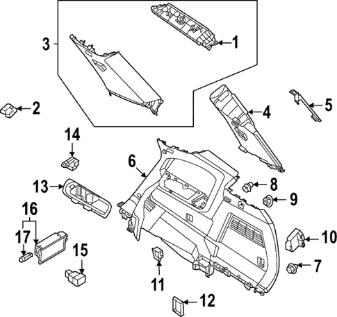 Bulbs - Chassis for 2024 INFINITI QX60 #0