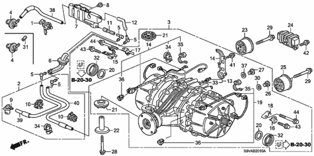 Rear Differential for 2008 Honda Pilot #0
