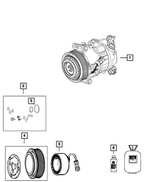 68224150AB - Air Conditioners and Heaters: Compressor Lubricant for Mopar Image