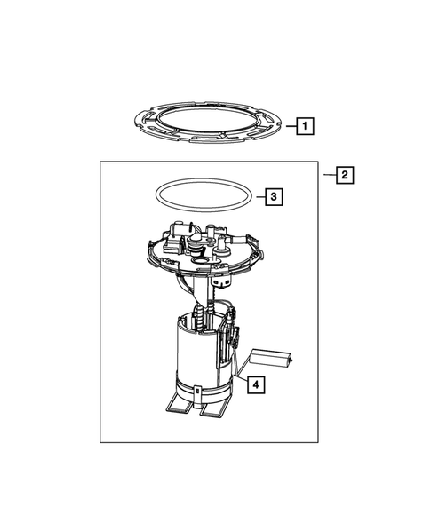 Fuel Pump and Sending Unit for 2016 Fiat 500L #0