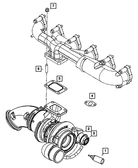 Throttle Body for 2004 Dodge Ram 3500 #1