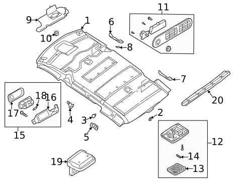 Auxiliary Heater & AC for 2000 Nissan Quest #0