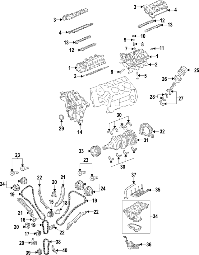 RL184451AI - Engine: Cylinder Head for Mopar Image