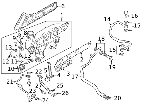 Turbocharger & Components for 2013 Audi A6 #0