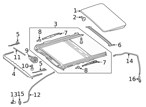 Sunroof for 2016 Mercedes-Benz E63 AMG S #4