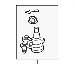 6510TBAA00 - Suspension: Suspension Ball Joint for Honda: Civic Image