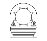 LR033344 - Body: Info Label for Land Rover: Discovery, Range Rover, Range Rover Sport, Range Rover Velar Image