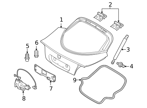 Liftgate for 2006 Dodge Viper #0