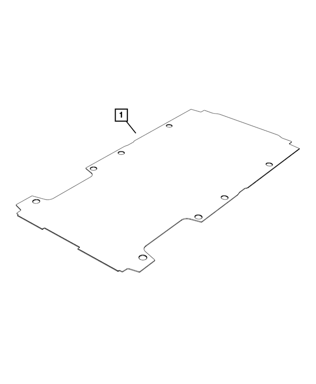 5LF75LAHAB - Body Sheet Metal Except Doors: Load Floor for Mopar Image