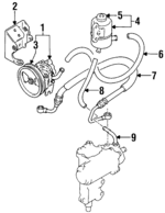 4910056B20 - Steering: Power Steering Pump for Suzuki Image