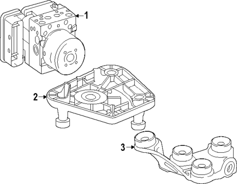 ABS Components for 2025 Mercedes-Benz GLC350e #0