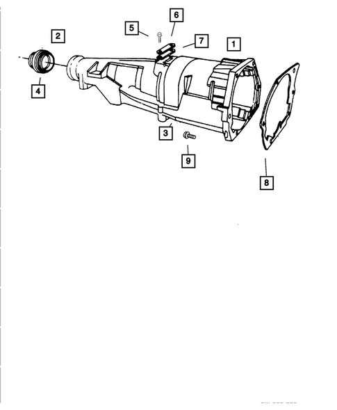 Case and Extension for 2001 Dodge Durango #1