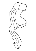 79022TZ5A42 - HVAC: Floor Duct for Honda: Passport, Pilot, Ridgeline Image