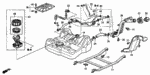 90700S5A931 - Electrical/Exhaust/Heater/Fuel: CLAMP, TUBE (D18) for Honda Image