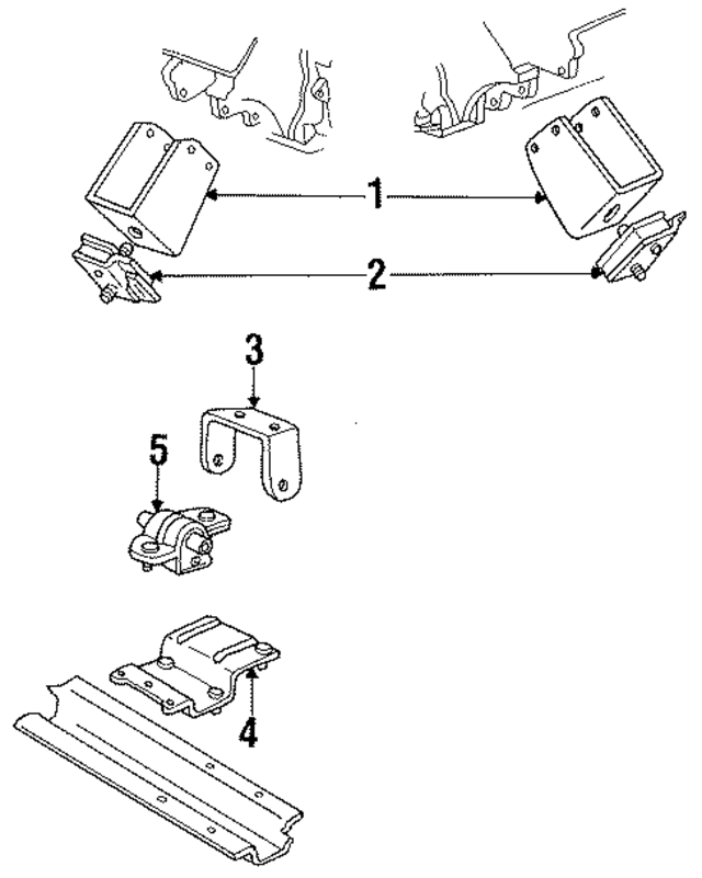 4429079 - Engine: Mount for Mopar Image