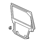 7L0839353L - Body: Window Frame for Volkswagen: Touareg Image