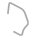 7L0867367H9B9 - Body: Weather-strip On Body for Volkswagen: Touareg Image