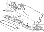 1D9406MAJ00 - : Lower Case for Honda: Accord, Civic Image