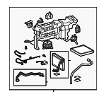8703050120 - HVAC: Evaporator Assembly for Lexus: LS460 Image
