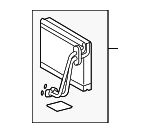 8850150280 - HVAC: Evaporator Core for Lexus: LS460, LS600h Image