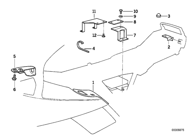 61131367599 - Audio, Navigation, Information Systems: Cable Tie - L=200Mm/B=3.6mm for BMW-Motorrad Image
