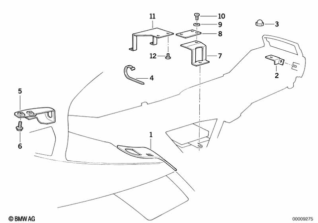61131367599 - Audio, Navigation, Information Systems: Cable Tie - L=200Mm/B=3.6mm for BMW-Motorrad Image
