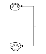 51631SV7004 - Suspension: Mount Bushing for Acura: CL, TL, TLX, TSX Image