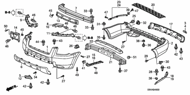 Bumpers for 2008 Honda Pilot #0
