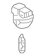 2647060U0E - Body: Trunk Lamp Assembly for Nissan: 350Z, 370Z, Altima, GT-R, Maxima, Sentra, Versa Image