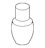 165800112 - : Trunk Lid Bumper for Nissan Image