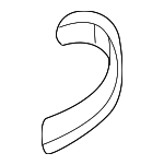 7153026200 - Body: Gusset for Hyundai: Santa Fe Image