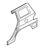 7150326B10 - Body: Quarter Panel for Hyundai: Santa Fe Image