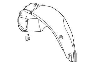 8682126000 - : Mud Guard for Hyundai Image