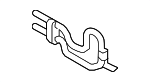 575504D100 - Steering: Power Steering Cooler Tube for Hyundai: Entourage Image