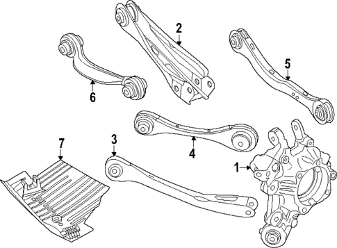 Rear Suspension for 2025 BMW X3 #0