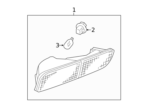 Backup Lamps for 2014 Mitsubishi Outlander #0
