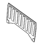 55255528 - Body: Back Panel for Dodge: Dakota Image