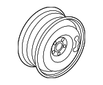 LR114533 - Suspension: Spare Wheel for Land-Rover Image