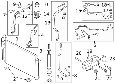 Gaskets & Sealing Systems for 2010 Ford Edge #0